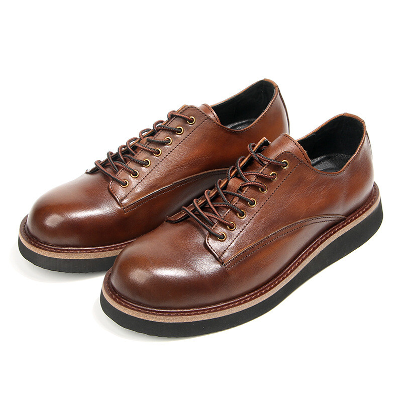Туфли мужские Men"s Casual Men Low-Top Diengrley, коричневый — фото 3
