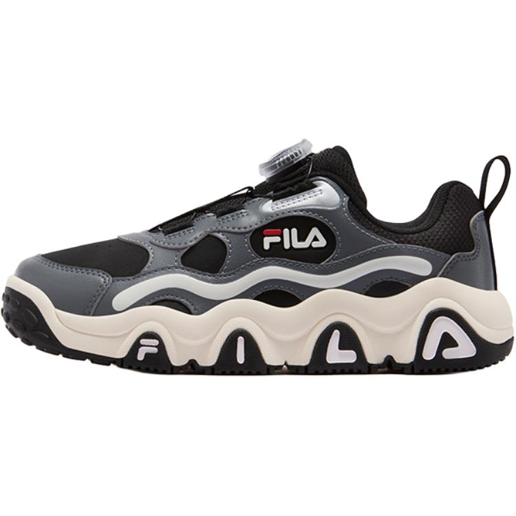 

Jagger 2 нескользящие устойчивые к истиранию низкие баскетбольные кроссовки kids' FILA KIDS, черный