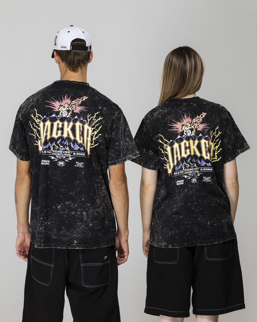 

Футболка Jacker INFERNO UNISEX, Black Whashed/Black