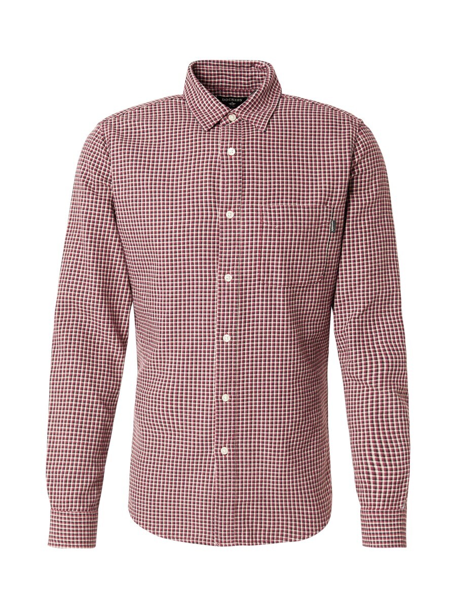 

Клетчатая рубашка Dockers Slim fit Button Up Shirt, красный