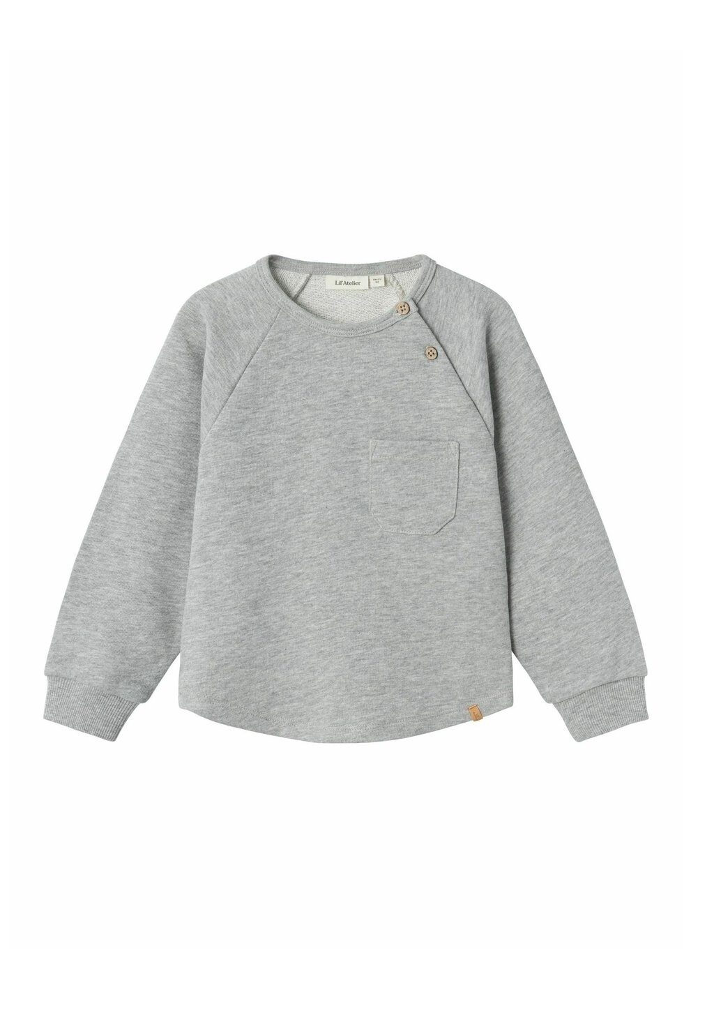 

Толстовка с капюшоном REGULAR FIT Lil' Atelier, серый
