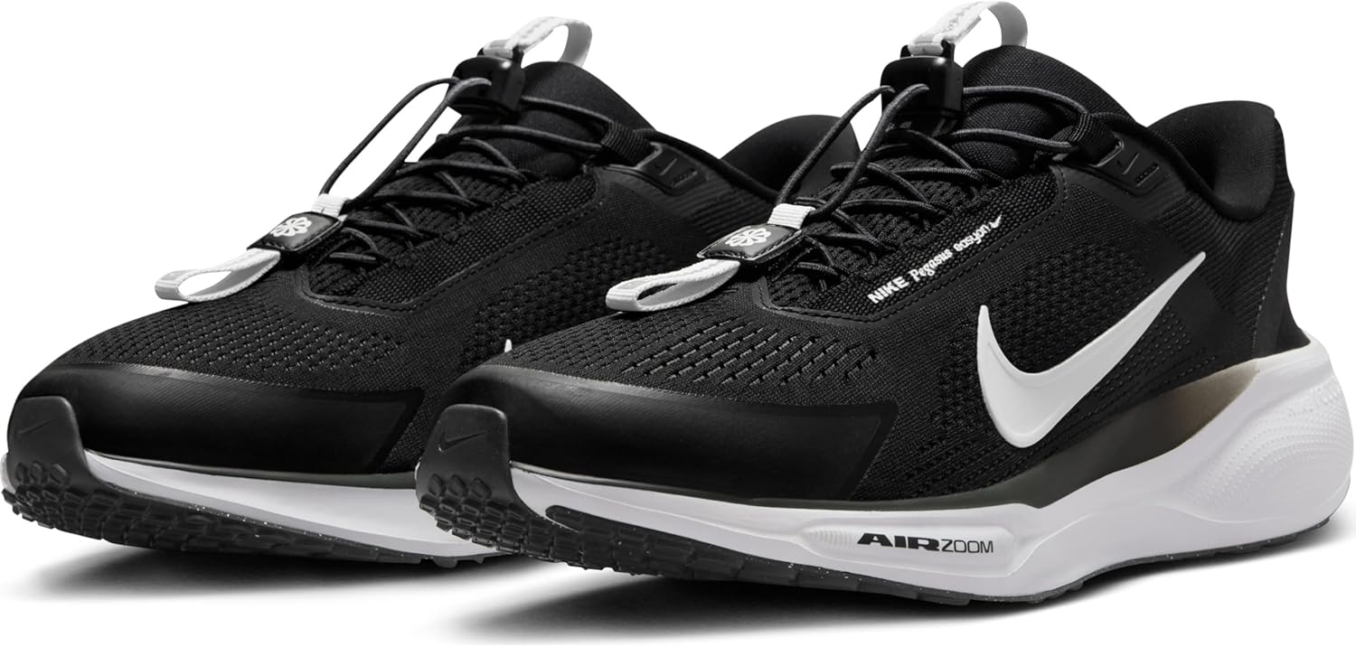 Мужские кроссовки Nike Pegasus Easy, белый/черный — фото 2