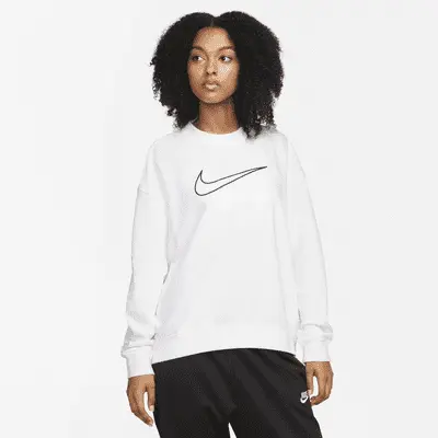 

Толстовка Nike Dri-FIT Get Fit, белый/черный