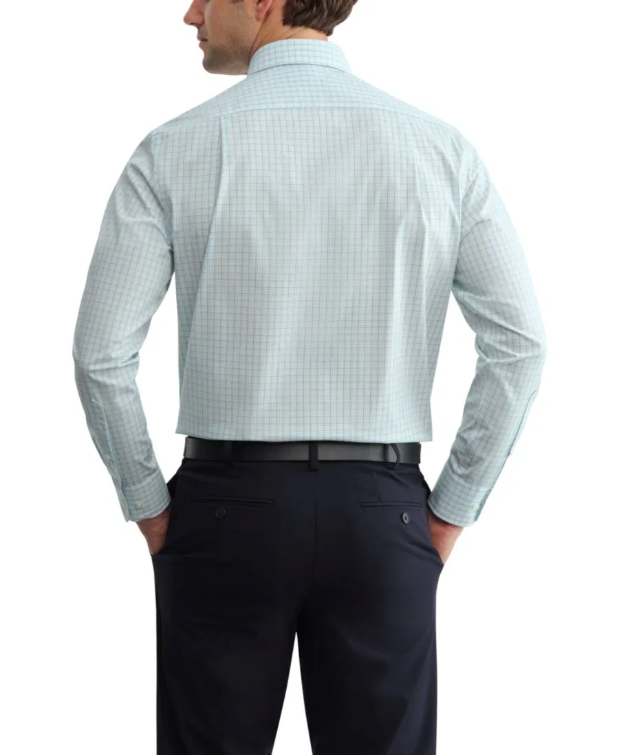 Мужская рубашка TH Flex Twill Regular-Fit Tommy Hilfiger, Green — фото 2