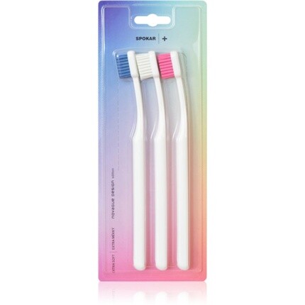 

Зубная щетка Spokar Plus Extrasoft - Ультрамягкая, 1 шт.