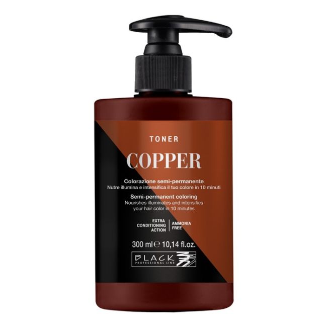 Черный тонирующий крем для волос Black Professional, цвет copper, 300 мл