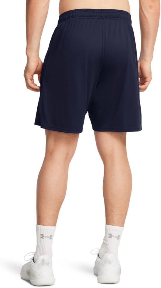 Under Armour мужские шорты Tech Vent 7", (410) Midnight Navy/White — фото 2
