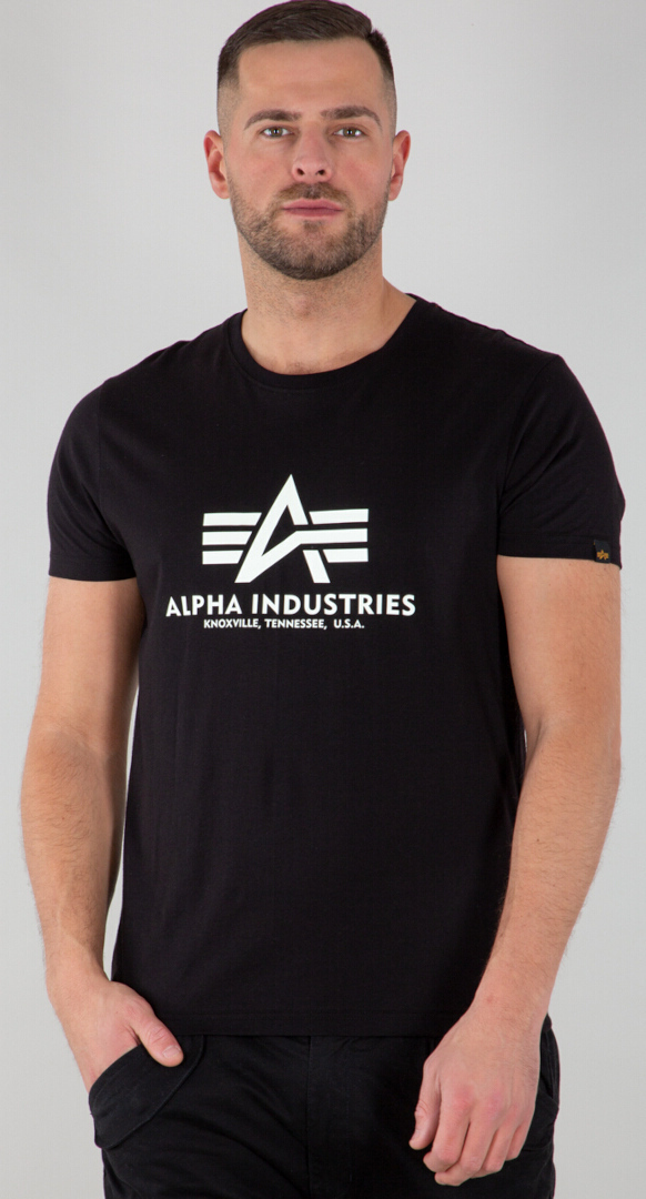 

Футболка Alpha Industries Kryptonite T-Shirt, черный
