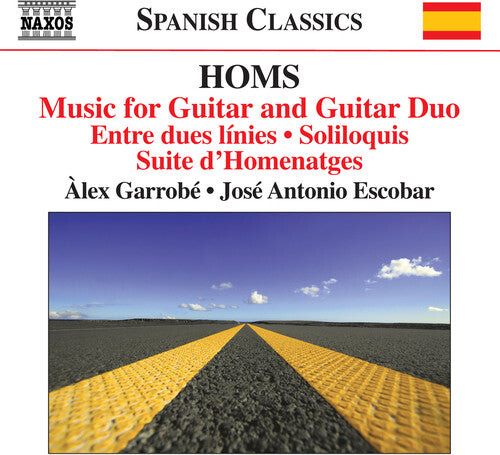 

CD диск Homs / Garrobe / Escobar: Complete Music for Guitar & Guitar Duo