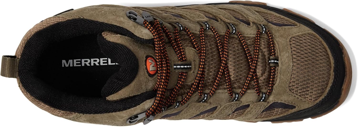 Мужские походные ботинки Merrell Moab 3 Mid водонепроницаемые, New Olive/Gum — фото 2