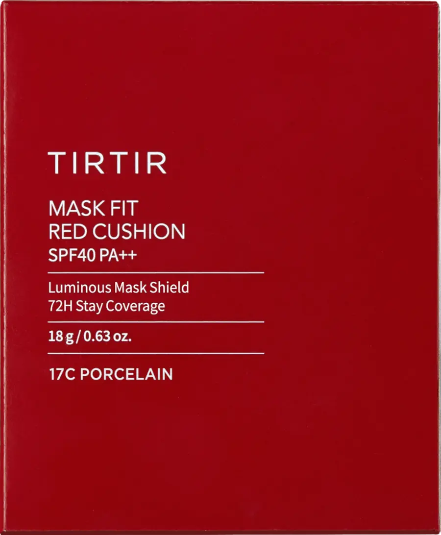 Тональный крем TIRTIR Mask Fit Red Cushion Foundation 17C Porcelain LSF40 — фото 2
