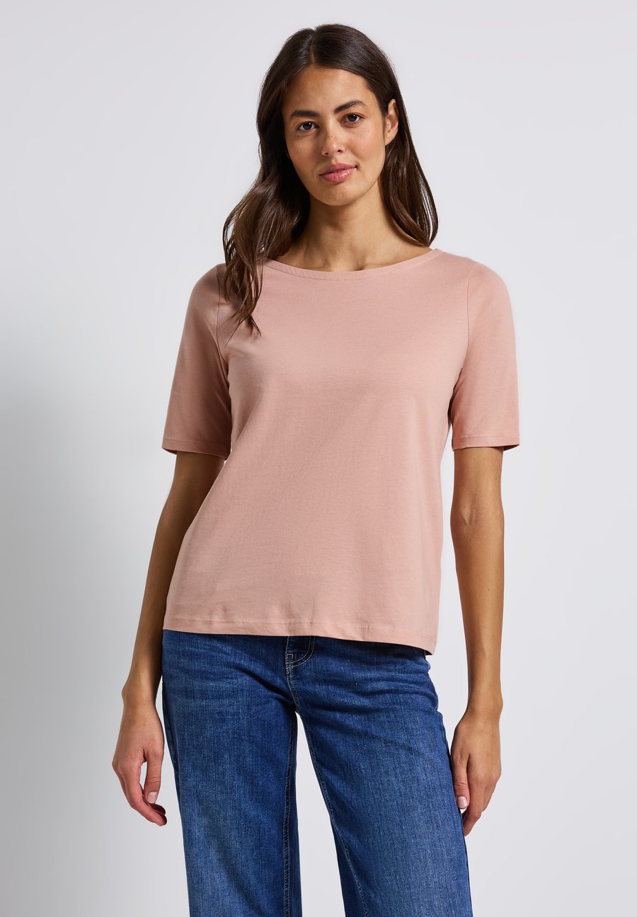

Футболка Street One Basic T-shirt, Rosa/Light Pink, Розовый, Футболка Street One Basic T-shirt, Rosa/Light Pink