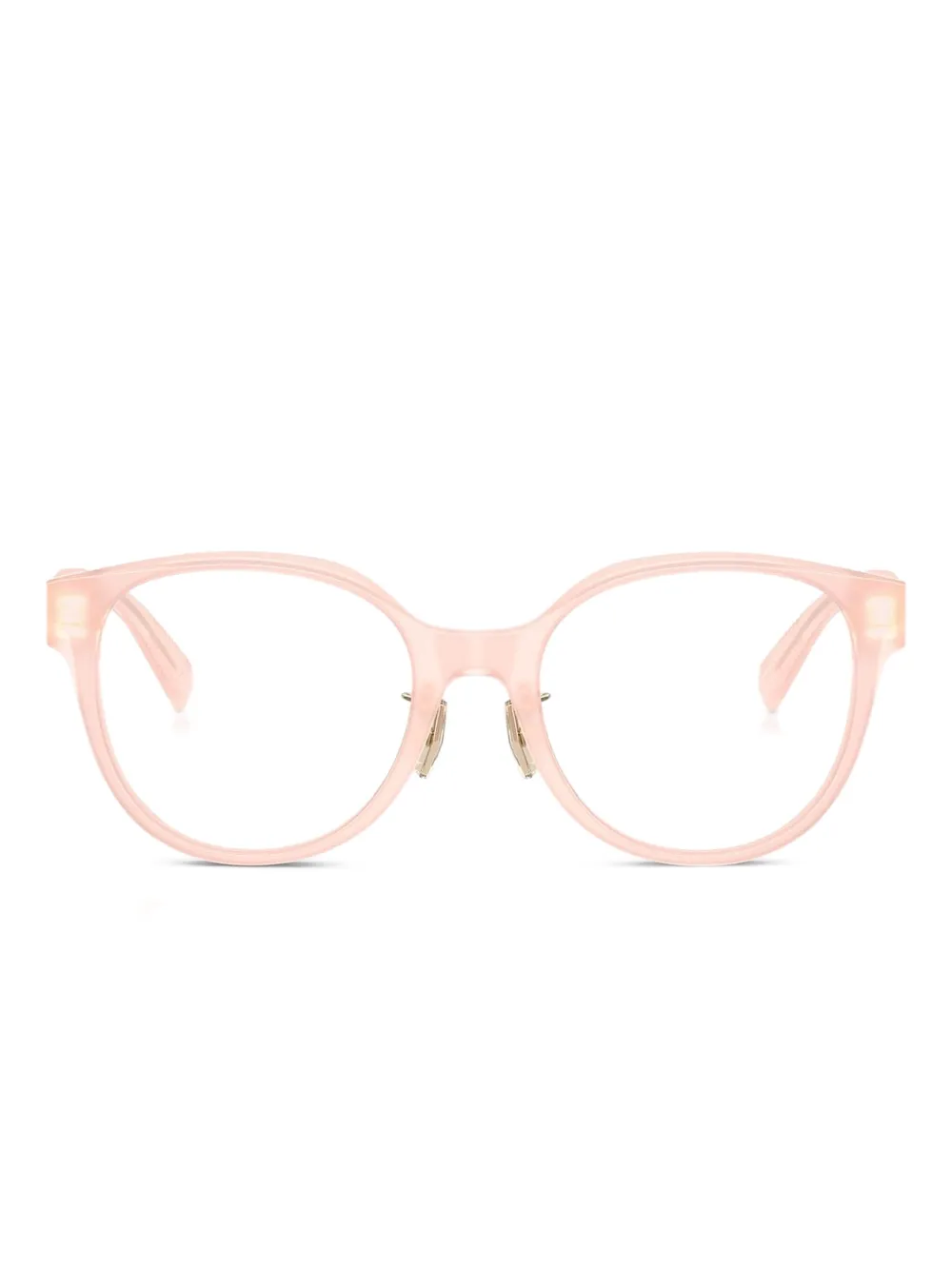

Очки в круглой оправе Tiffany & Co, розовый