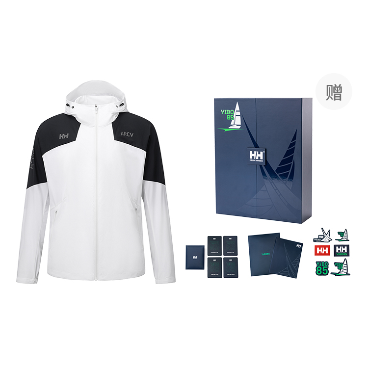 

HELLY HANSEN Мужская дышащая функциональная куртка, White-Box
