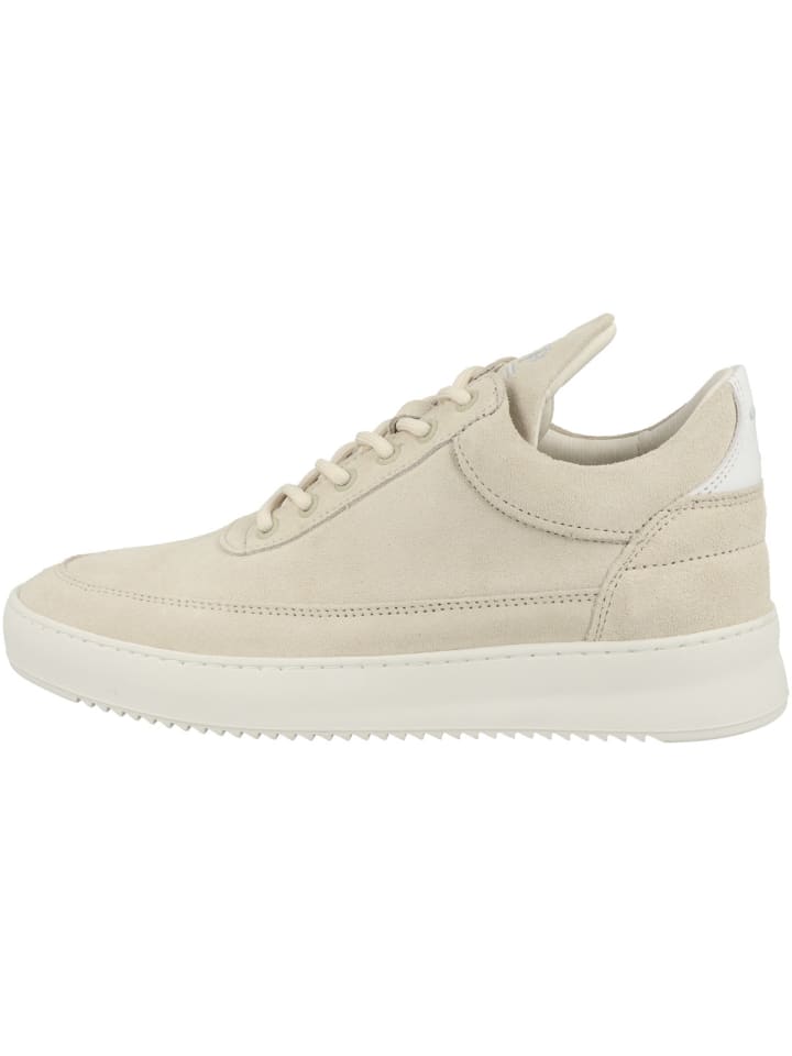 Кроссовки на шнуровке FILLING PIECES, кремовый