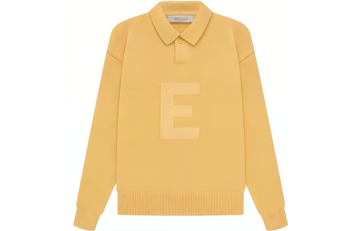 

Детская толстовка Fear Of God Essentials, светло-желтый
