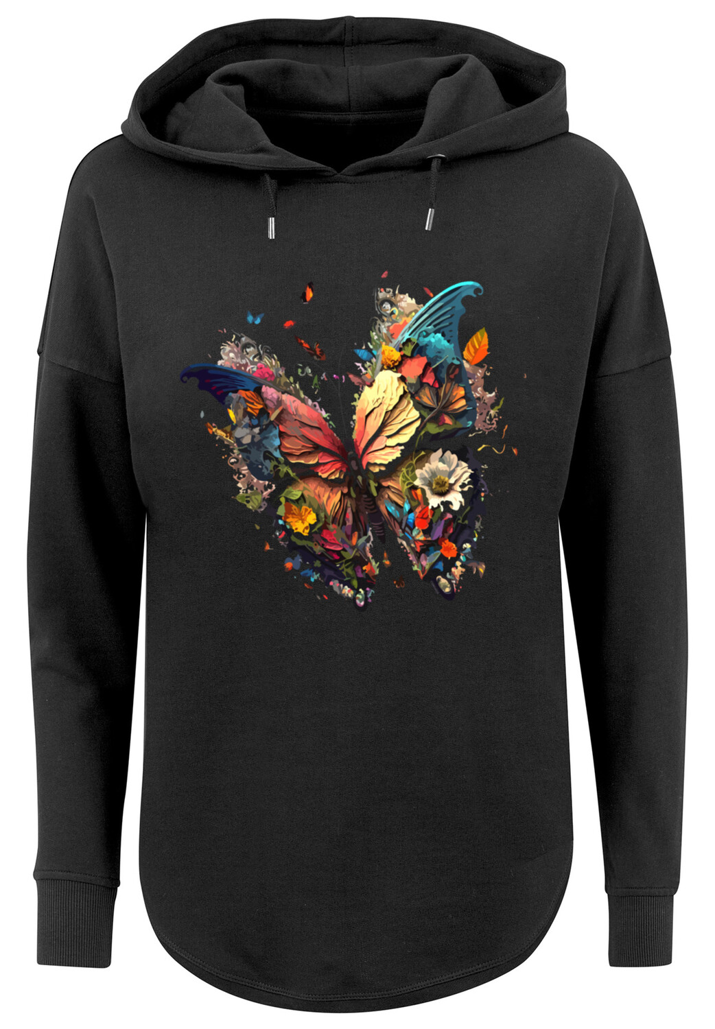 

Свитер F4NT4STIC Oversized Hoodie Schmetterling Bunt, черный