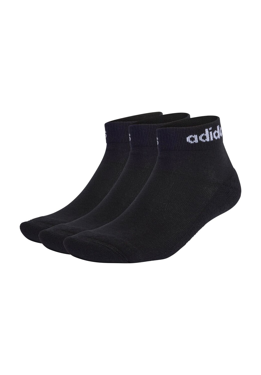 

Спортивные носки, дышащие, 3 шт adidas, цвет Black White