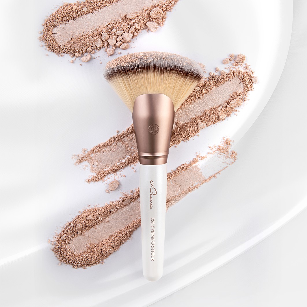 Кисть для лица prime vegan prime contour Luvia, количество 1 шт. — фото 3