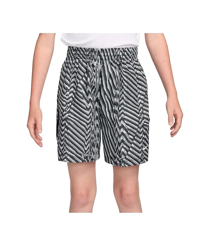 Шорты Dri-FIT Multi Short Woven Bold Nike Kids, Black/Black/Light Smoke Grey/White