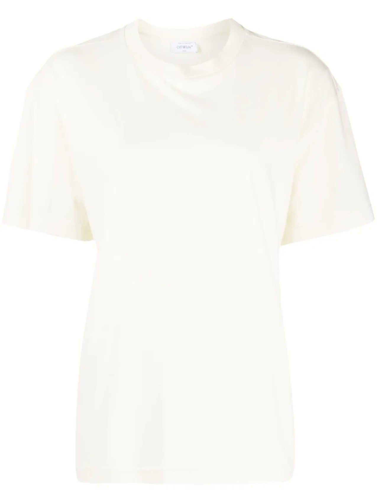 

Off-White футболка Diag-Stripe, желтый