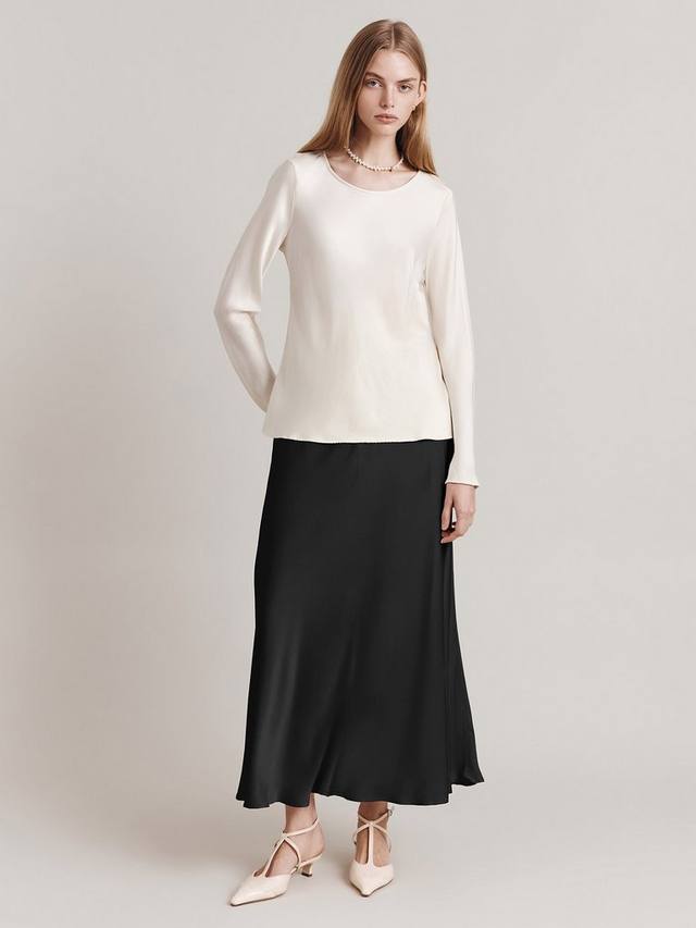 

Сатиновая юбка Colette Ghost, Black