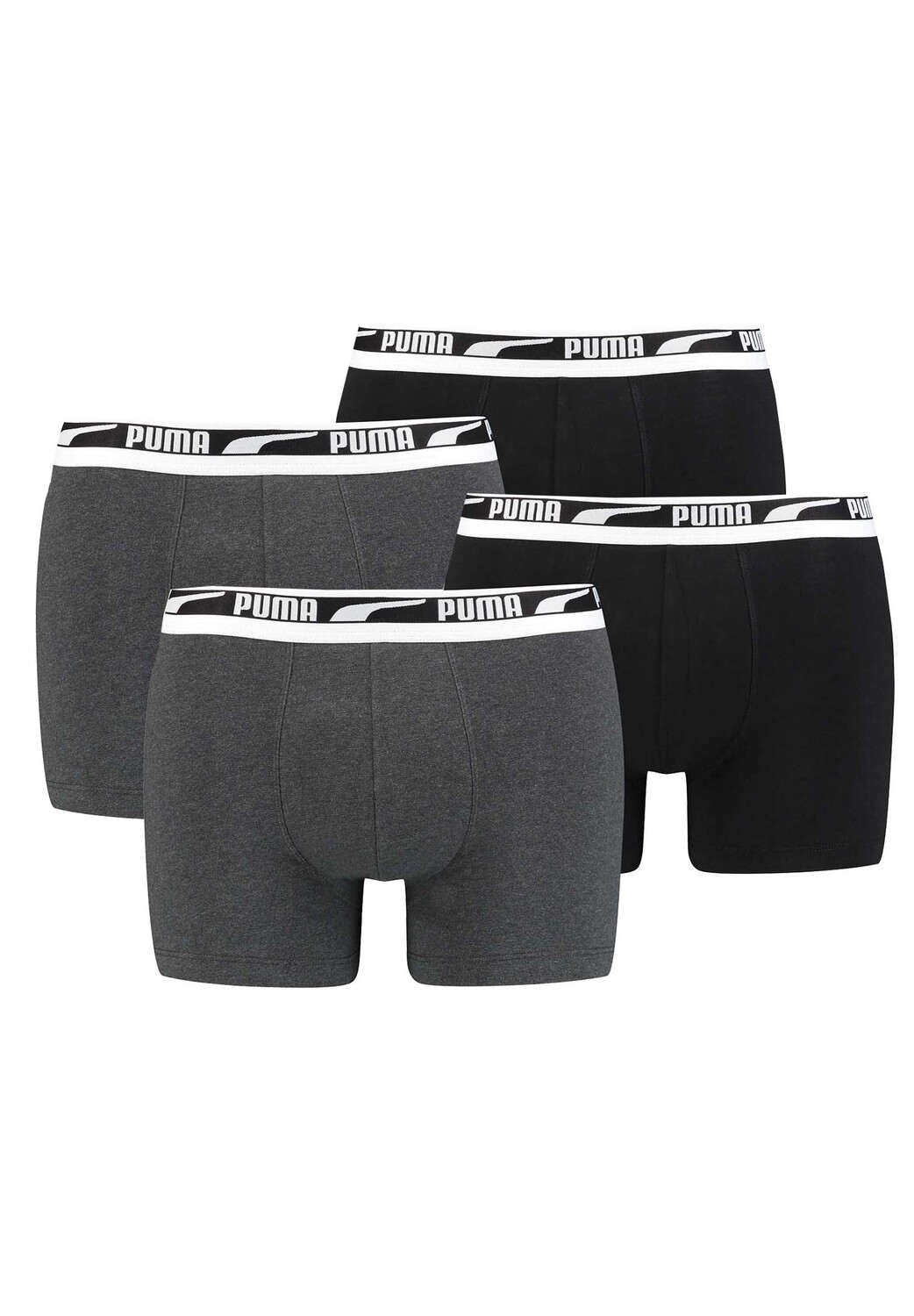 

Боксеры Puma Boxershorts PUMA MEN MULTI LOGO BOXER 4P, цвет Black Combo
