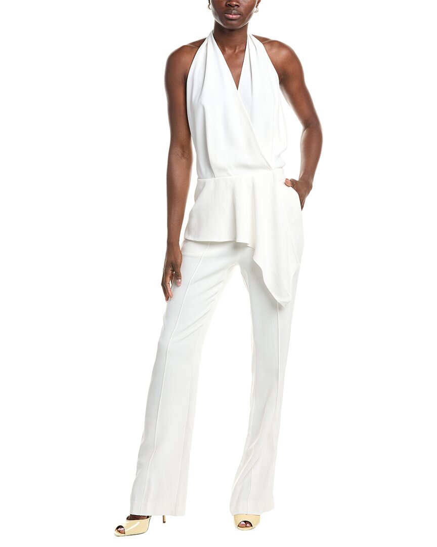 

Reiss April Бридал Холтер Планж комбинезон, белый