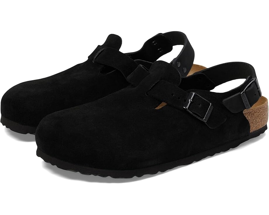 

Сабо Unisex Birkenstock Tokio - Suede, черный