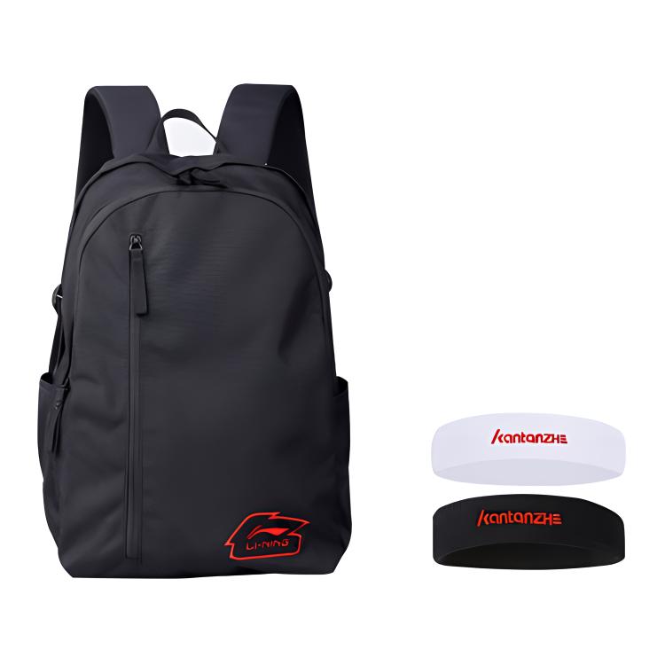 

LINING Полиамидный рюкзак унисекс, Black+KTZ Random Color Headband