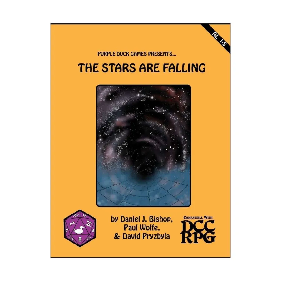 

The Stars Are Falling, Dungeon Crawl Classics (Purple Duck Games), мягкая обложка