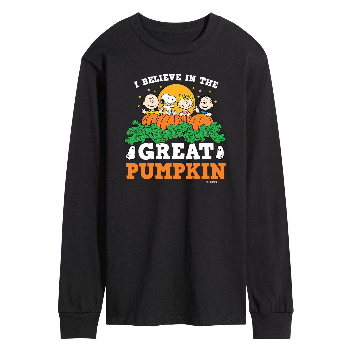 

Мужская футболка с длинным рукавом Peanuts Great Pumpkin Licensed Character