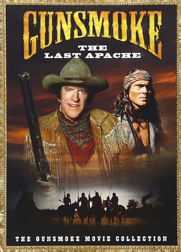 

Диск DVD Gunsmoke-Last Apache