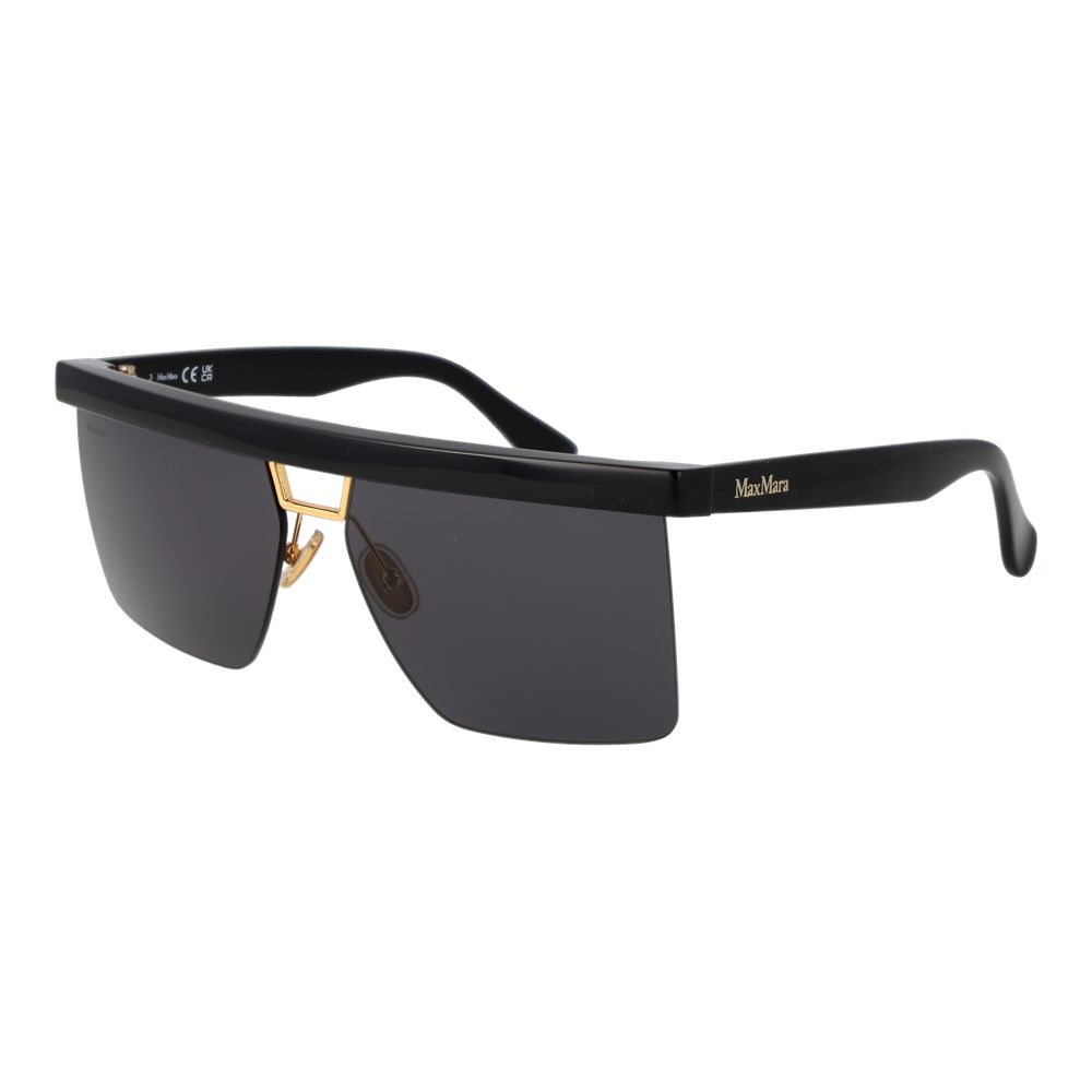 

Черные женские солнцезащитные очки Max Mara, Black