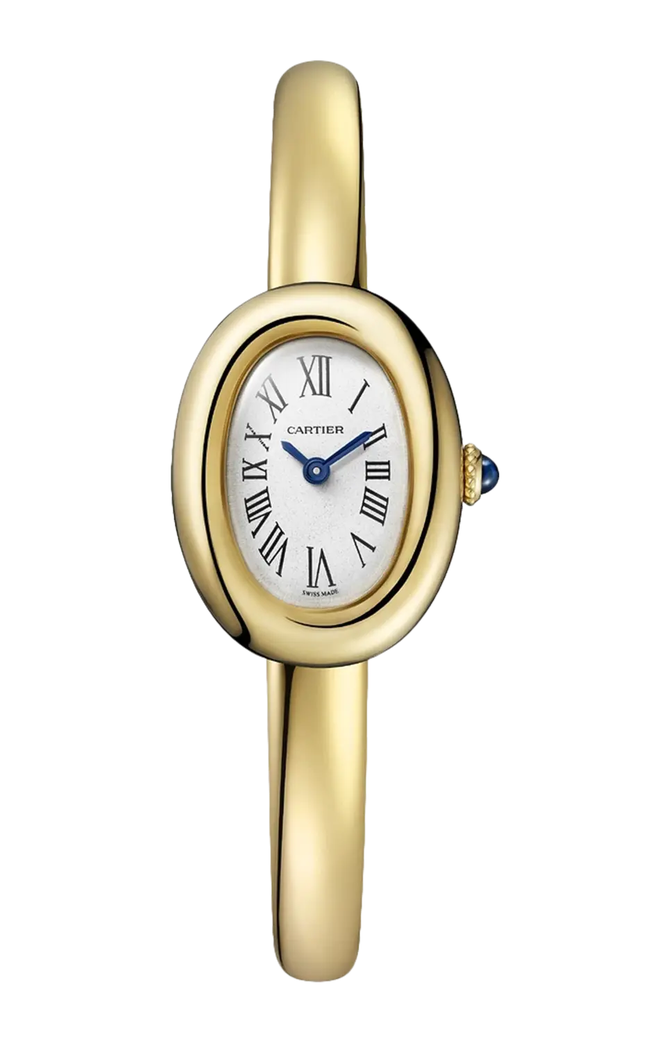 

Часы baignoire de modello mini Cartier