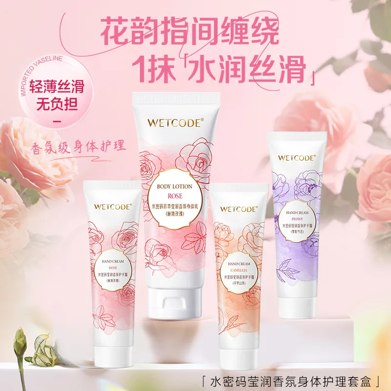 Подарочный набор: парфюмированный лосьон для тела и крем для рук Wetcode, Moisturizing Fragrance Body Care Box — фото 2
