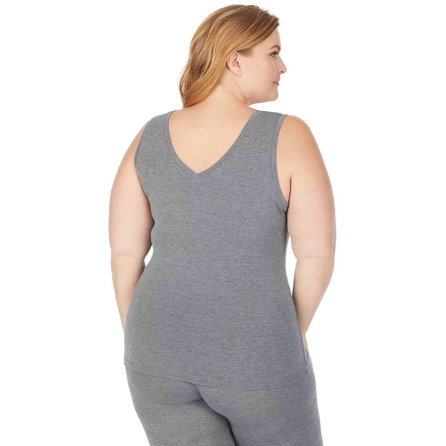 

Мягкая одежда больших размеров Cuddl Duds с эластичной двусторонней майкой Cuddl Duds