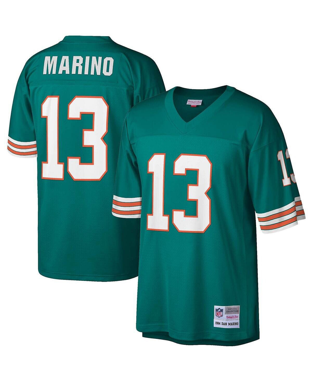 

Мужское джерси Dan Marino Aqua Miami Dolphins Legacy Replica Mitchell & Ness