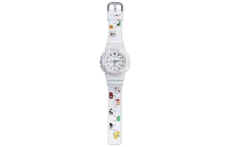 

Женские часы BABY-G 46.3 мм белые CASIO