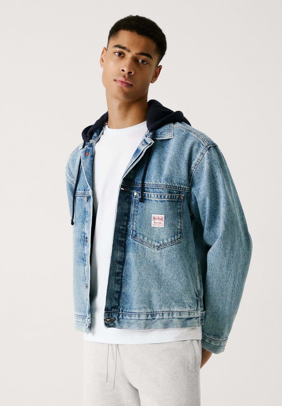 

Куртка Red Bull Racing x Pepe Jeans HOODED, Rbr Light Blue Rigid Denim/Light-Blue Denim