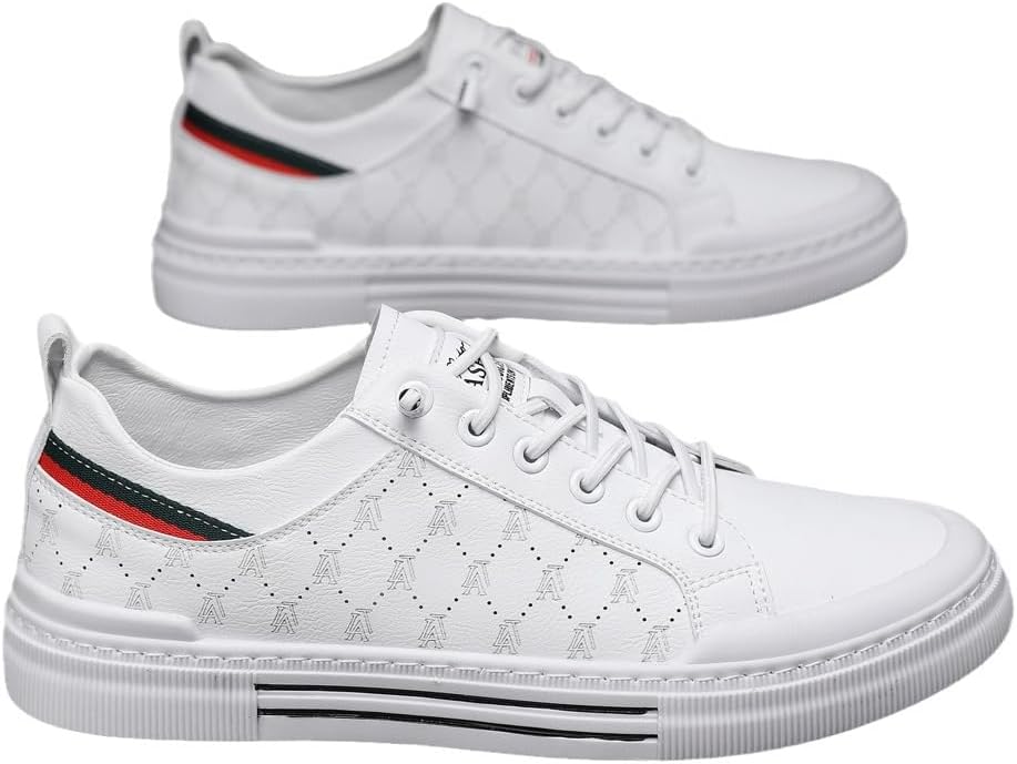 

Мужские модные однотонные кроссовки для скейтборда, удобные нескользящие повседневные кроссовки для активного отдыха на открытом воздухе Hhhchpm, белый