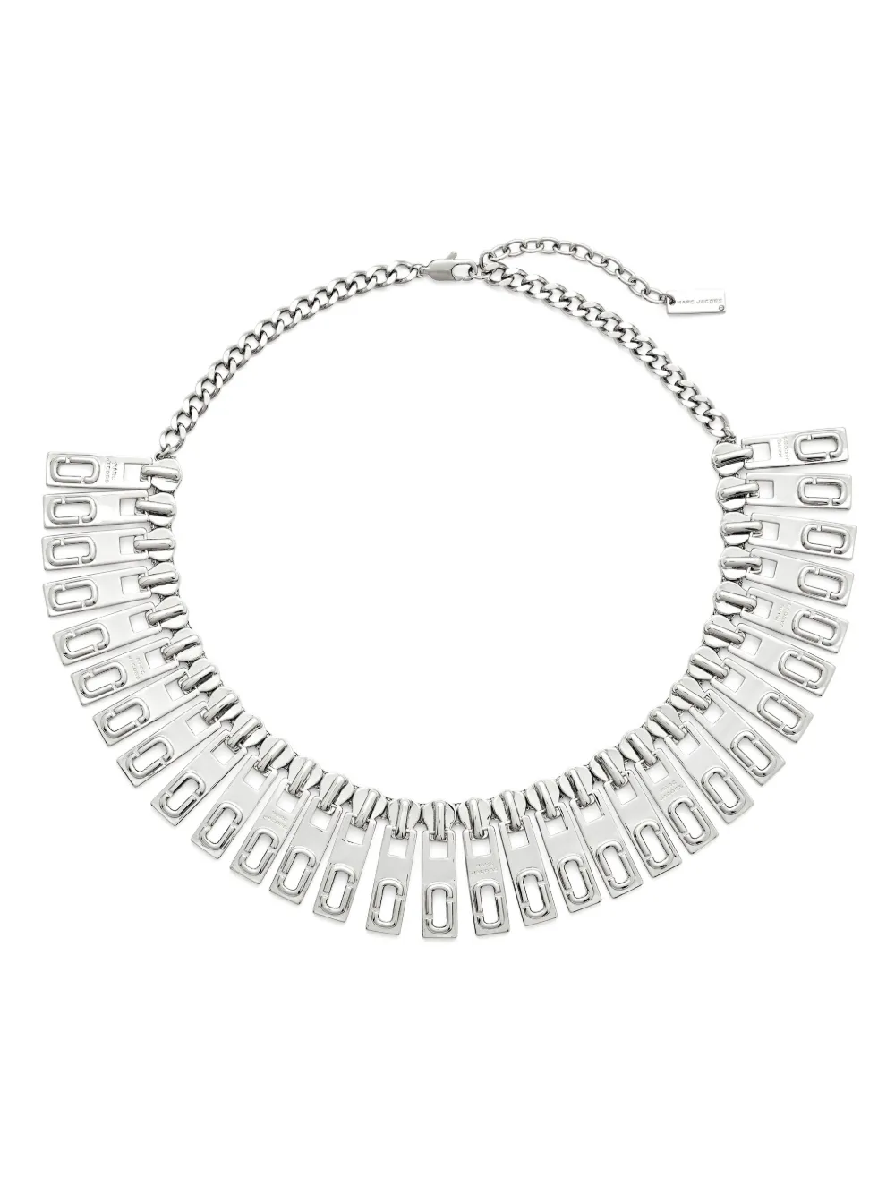 

Колье The J Marc Zipper MARC JACOBS, серебяный