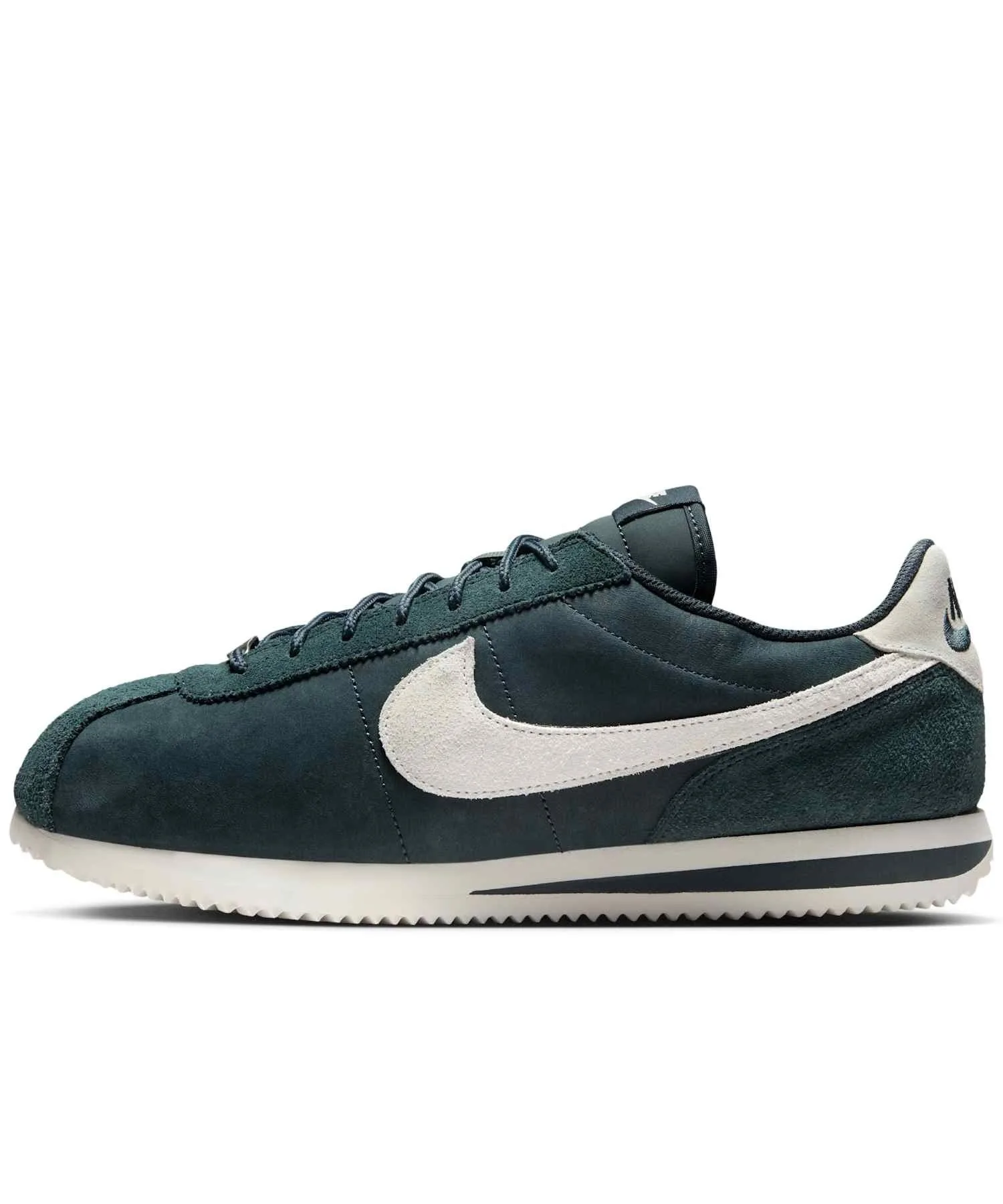 Мужские кроссовки Nike Cortez Premium HV4456-300 из натуральной кожи, зелёные