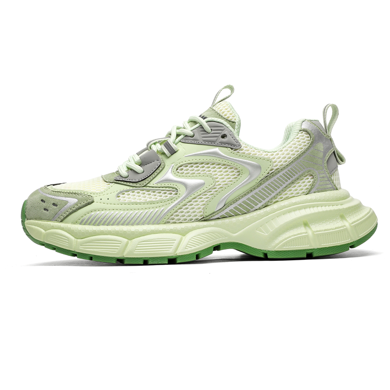 

FACKRAM Низкие массивные кроссовки мужские Apple Green, цвет Apple Green