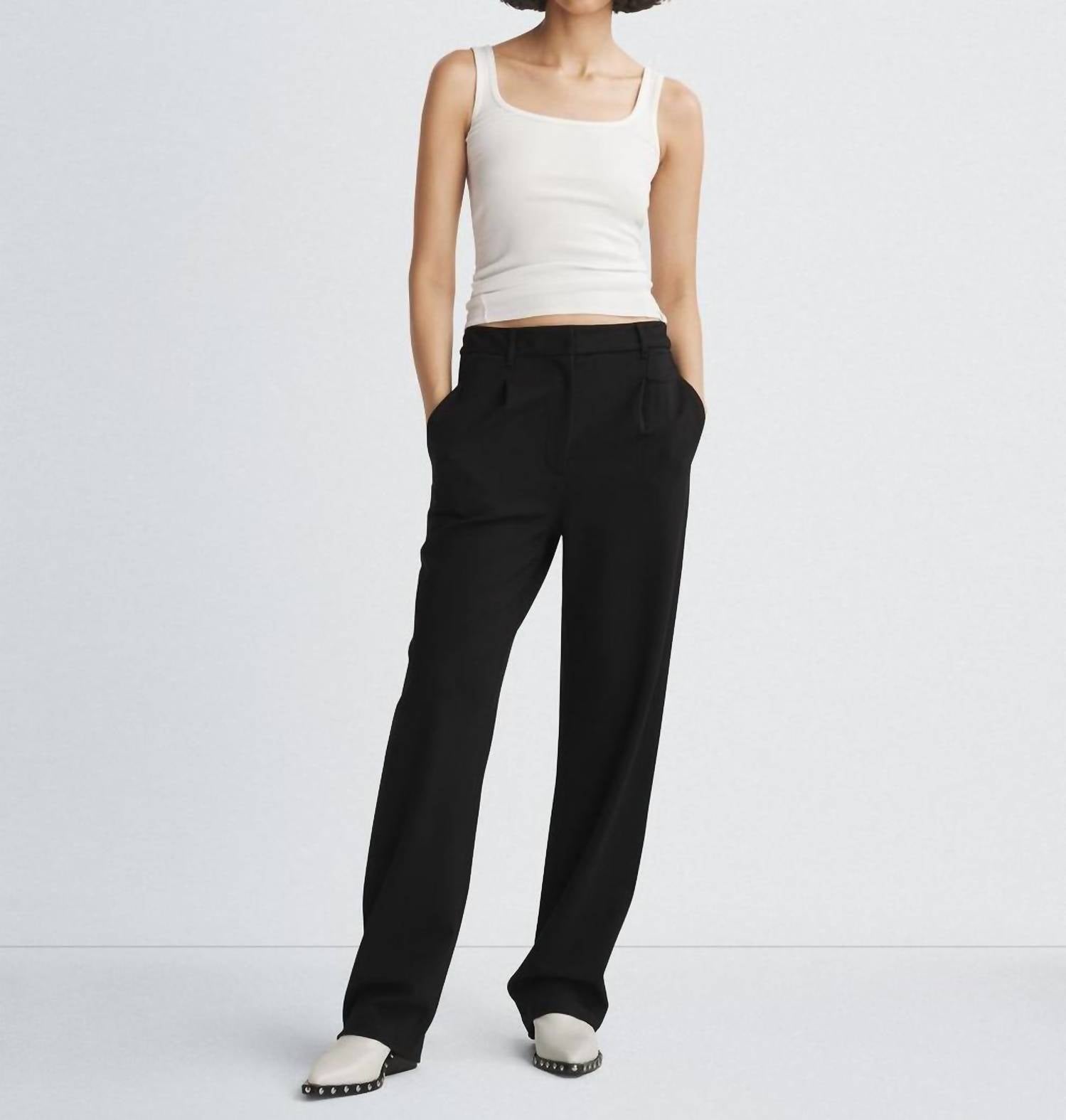 

Женские брюки Ирина черного цвета rag & bone