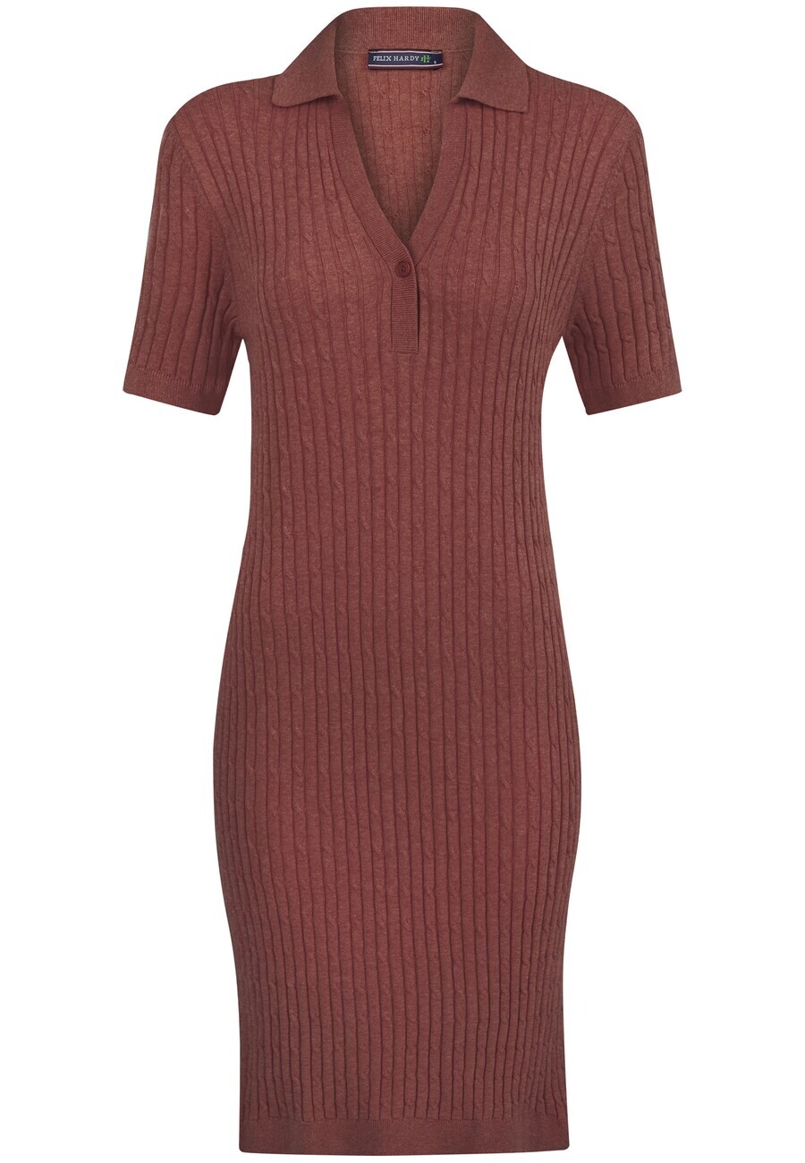 

Вязаное платье Felix Hardy Knitted dress, цвет dark pink