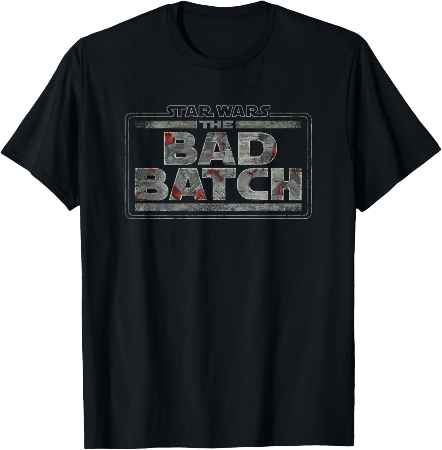 

Футболка с логотипом Star Wars Bad Batch, черная