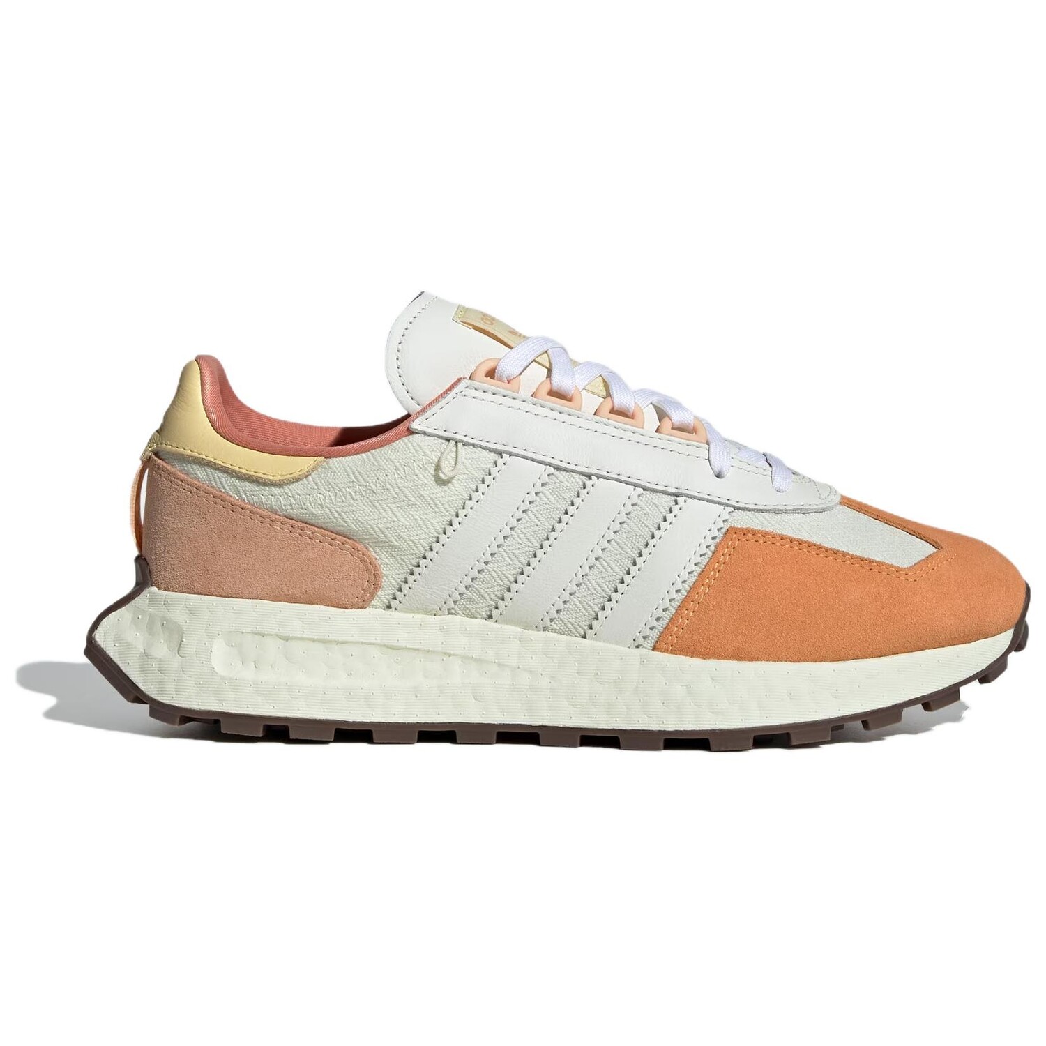 Adidas originals Retropy E5 Lifestyle Обувь для женщин, White-orange-yellow — фото 2