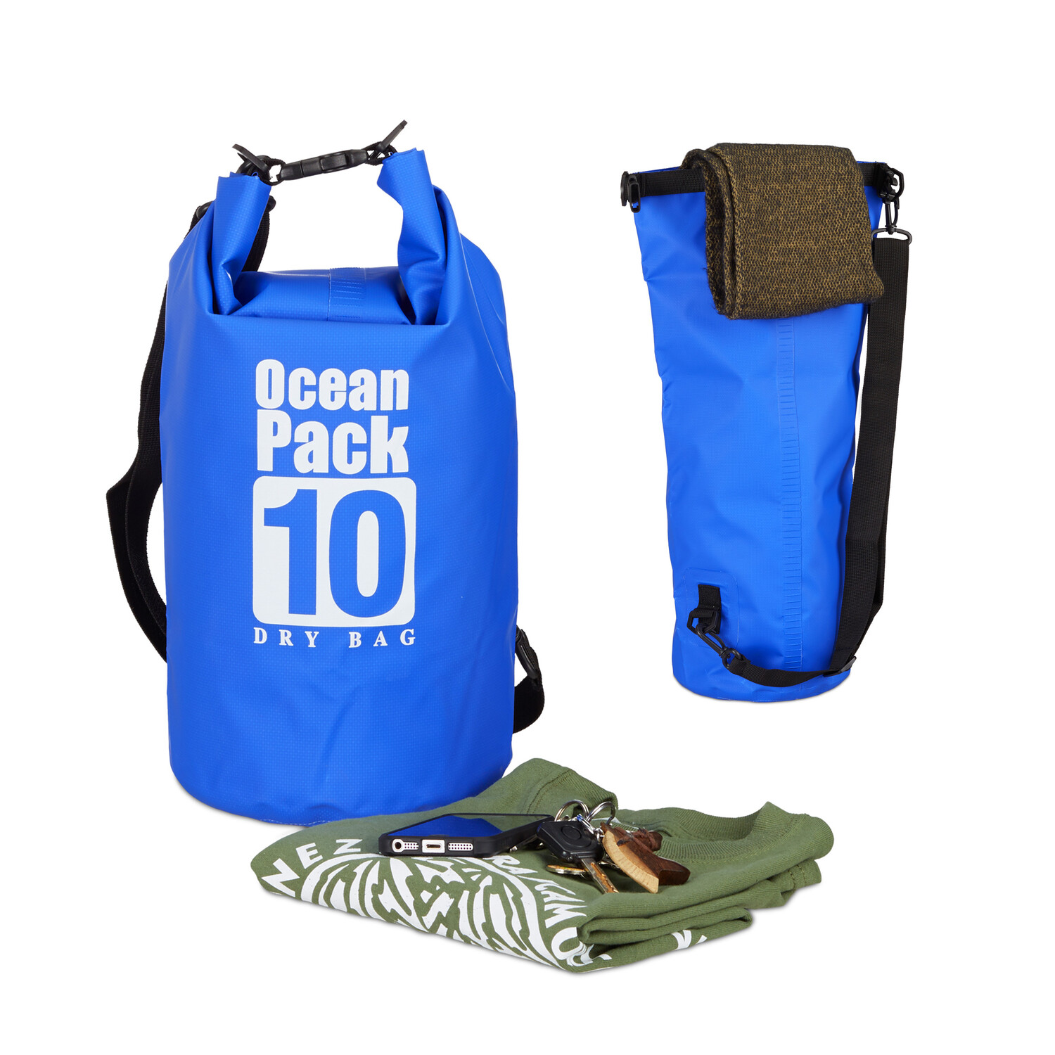 

Рюкзак relaxdays Ocean Pack, синий