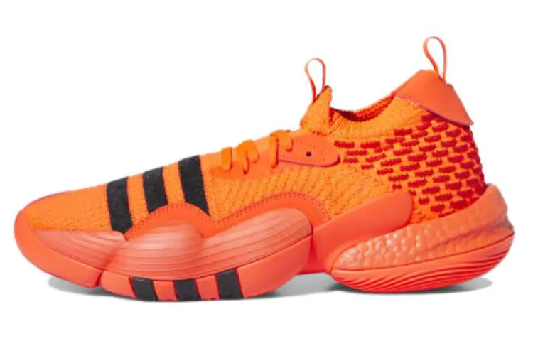 

Баскетбольные кроссовки Trae Young 2.0 унисекс с низким верхом оранжевого цвета Adidas